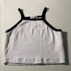 Plain Halter Crop Top